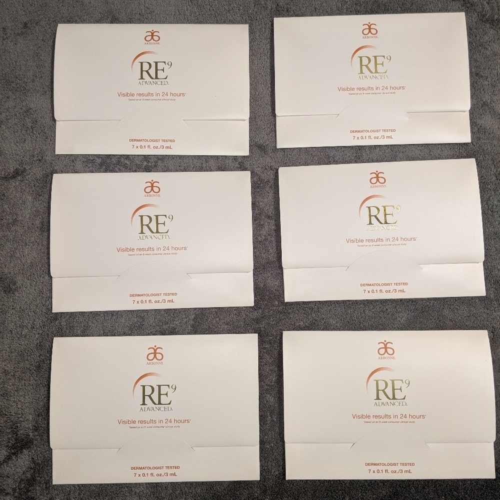 Arbonne RE9 Advanced 5 step Age Renewal Sample Kit